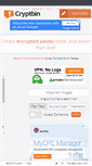 Mobile Screenshot of cryptbin.com